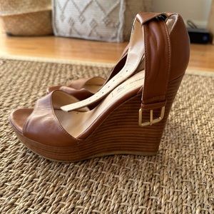 Emerson Fry Leather Wedge Sandals
